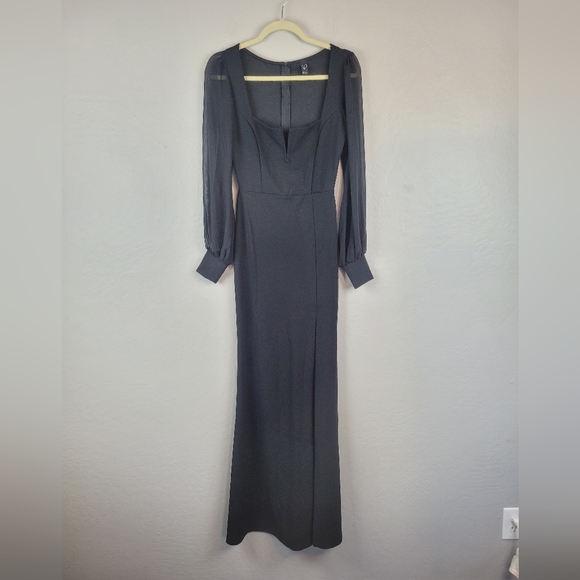 Windsor Dresses & Skirts - Windsor Black Chiffon Gown‎